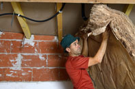 Lower Bodham tapered roof insulation